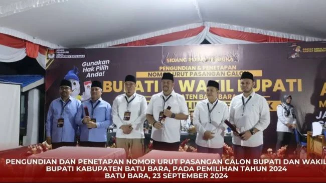 Ada Tahanan Kasus Suap Lolos Jadi Cabup dan Ikut Pengundian KPU, Terjadi di Kabupaten Batu Bara