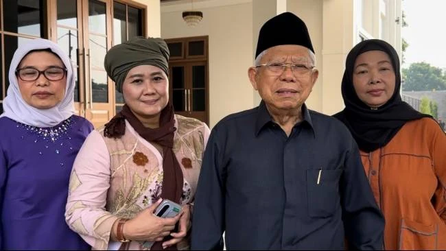 Ma'ruf Amin Dorong Kader PKB Pilih Luluk-Lukman di Pilkada Jatim