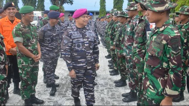 Mitigasi Bencana, Lantamal VI Gelar Upacara Pembukaan Latihan Penanggulangan Bencana