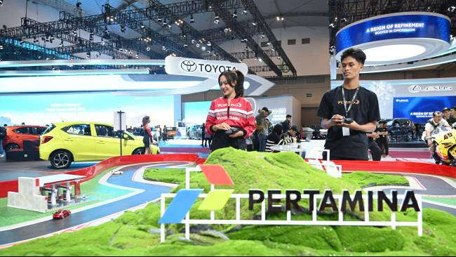 Pertamina Mini Ayo ke Booth Pertamina di GIIAS, Banyak Hadiahnya!
