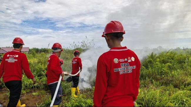 Marak Kebakaran Hutan, Petani Mempawah Pelajari Pengelolaan Lahan tanpa Membakar
