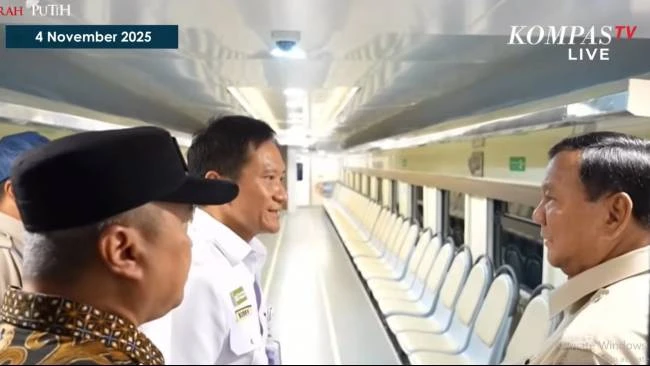 Prabowo: Kereta Api Kunci Ketahanan Pangan, Gerbong Khusus Petani Bebas Biaya Angkut Barang