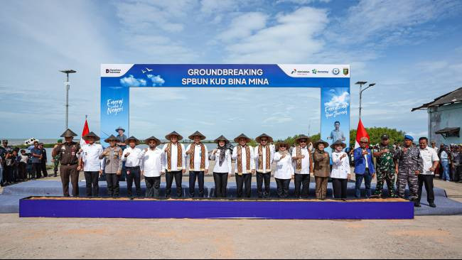 Pertamina Patra Niaga Bangun SPBUN di Lampung Timur, Tingkatkan Akses Energi Nelayan Pesisir