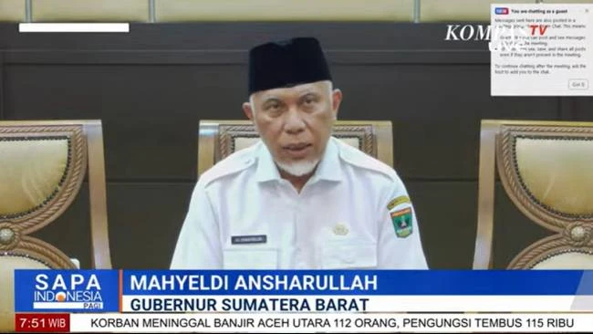 Gubernur Sumbar: Izin dari Kemenhut Penyebab Tak Terkendalinya Penggunaan Lahan di Sumatra