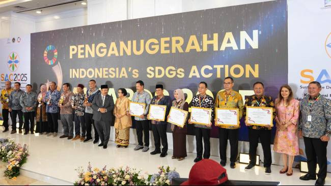 Indonesia’s SDGs Action Awards 2025, Inovasi Lokal Dorong Ekonomi dan Pembangunan Berkelanjutan