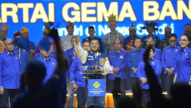 Deklarasi Partai Gema Bangsa di JICC, Usung Kemandirian dan Desentralisasi Politik