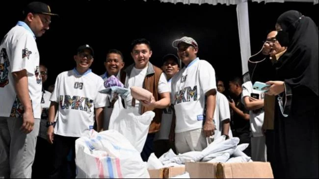 Gelar Pasar Murah untuk Rakyat, Seskab: Untuk Hidupkan UMKM dan Presiden Ingin Berbagi Kebahagiaan