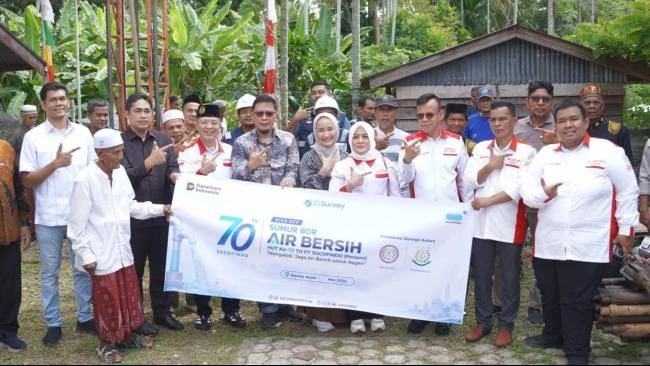 Program Jaga Air Bersih untuk Desa Dimulai, 70 Sumur Siap Dibangun secara Nasional