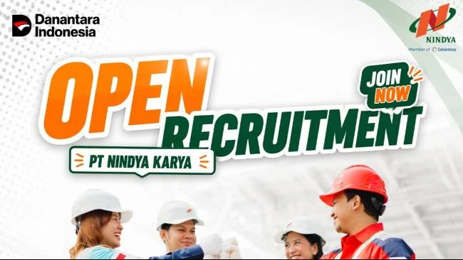 PT Nindya Karya Buka Lowongan Kerja Mei 2026 untuk Manager dan Staff Strategis, Ini Syaratnya