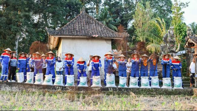 Pertamina Dorong Ketahanan Pangan dan Pengelolaan Sampah Melalui Desa Energi Berdikari Keliki
