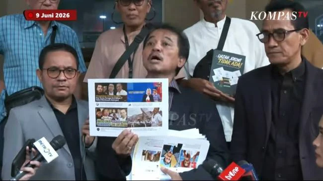 Lechumenan Roy Suryo Laporkan Rismon Sianipar dan Lechumanan ke Polda Metro Jaya ...
