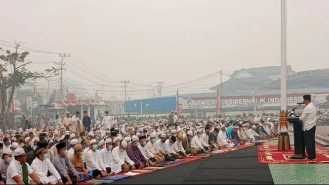 Kualitas Udara Masih Berbahaya, Palangka Raya Perpanjang Pembelajaran Jarak Jauh akibat Karhutla