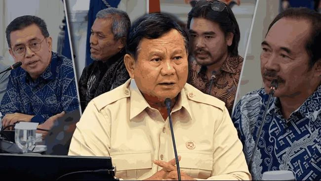 Photo: kompas.tv Prabowo Consults Academic Experts to Prevent Peatland Forest Fires