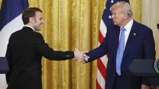 trump-ledek-macron-yang-didorong-istri-bentuk-frustasi-atas-minimnya-bantuan-nato-di-perang-iran