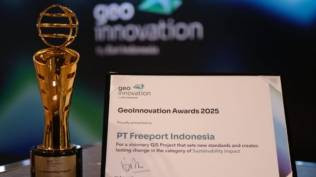 pt-freeport-indonesia-raih-geoinnovation-award-2025-berkat-inovasi-teknologi-geospatial