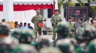 500-asn-di-sulsel-ikuti-latsarmil-komcad-gubernur-tingkatkan-patriotisme