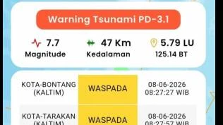 bmkg-rilis-daftar-wilayah-waspada-tsunami-warga-di-tarakan-dan-halmahera-diimbau-jauhi-pantai