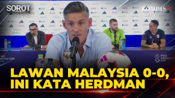 Indonesia Vs Malaysia Imbang 0-0, Herdman Tetap Bangga dengan Perjuangan Timnas