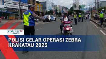 Polisi Gelar Operasi Zebra Krakatau 2025
