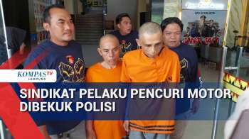 Sindikat Pelaku Pencuri Motor Dibekuk Polisi