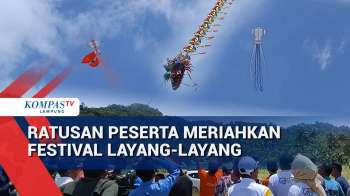 Ratusan Peserta Meriahkan Festival Layang-Layang