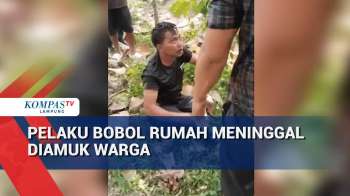 Pelaku Bobol Rumah Meninggal Diamuk Warga