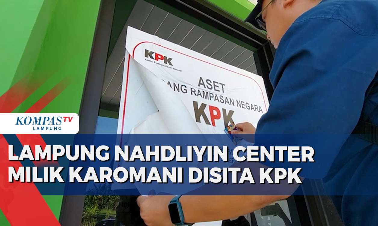 KPK Sita Gedung Lampung Nahdliyin Center Milik Mantan Rektor Karomani