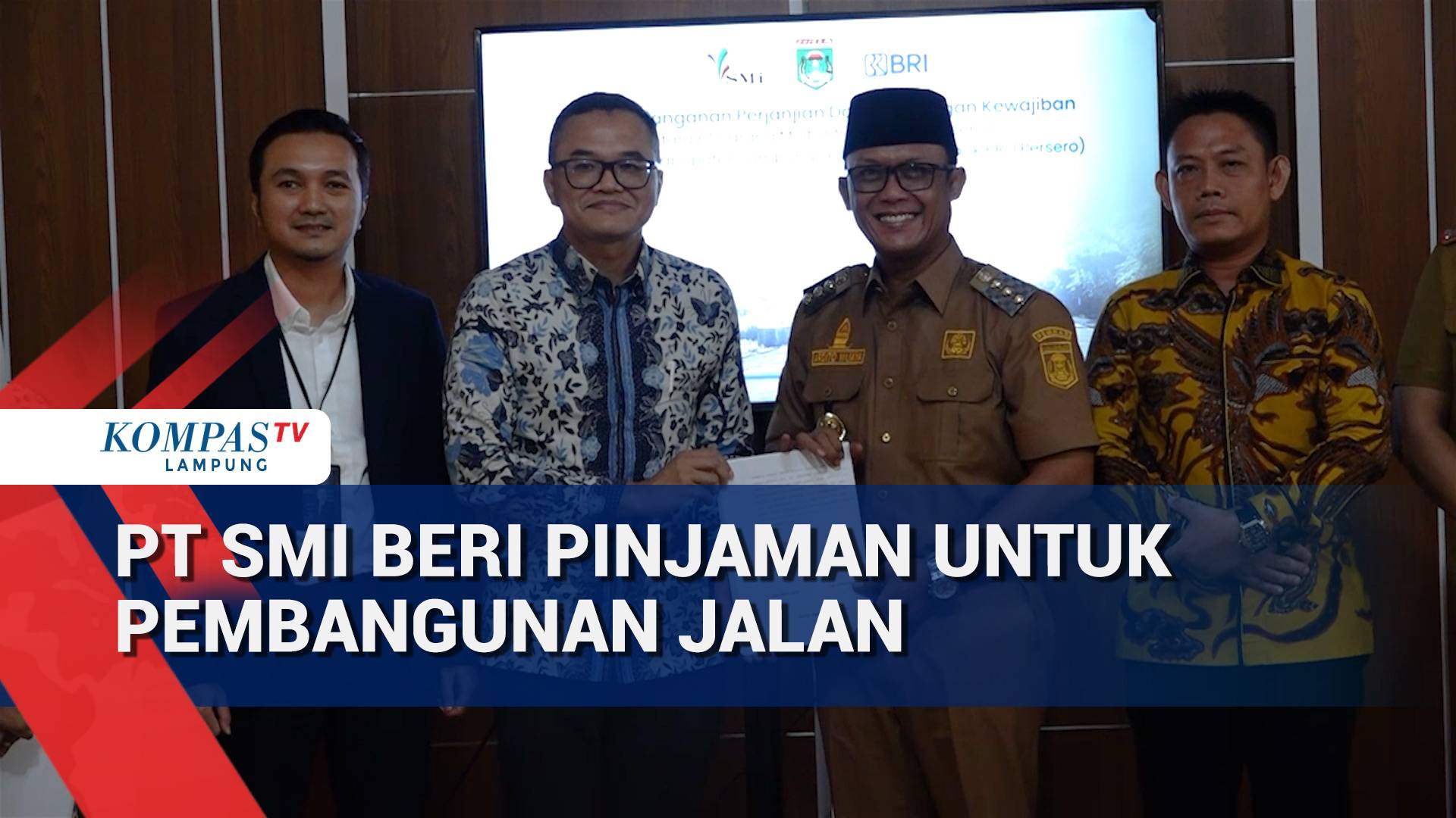 PT SMI Beri Pinjaman Untuk Pembangunan Jalan