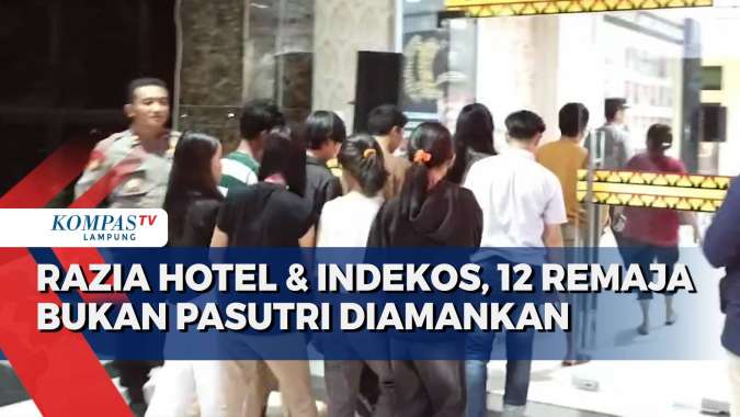 Polisi Razia Hotel & Kos, 12 Remaja Bukan Suami Istri Diamankan