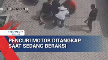 Pencuri Motor Ditangkap Saat Sedang Beraksi