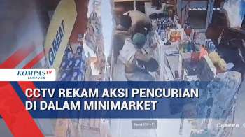 CCTV Rekam Aksi Pencurian Di Dalam Minimarket