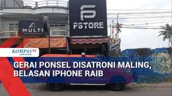 Gerai Ponsel Disatroni Maling, Belasan Iphone Raib