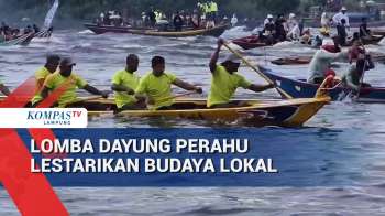 Lomba Dayung Perahu Lestarikan Budaya Lokal