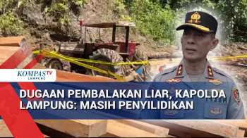 Dugaan Pembalakan Liar, Kapolda Lampung: Masih Penyilidikan