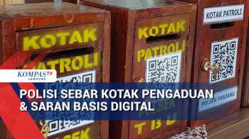Polisi Sebar Kotak Pengaduan & Saran Basis Digital