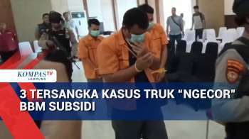 3 Tersangka Kasus Truk “Ngecor” BBM Subsidi