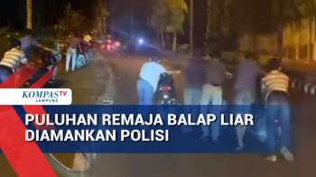 Puluhan Remaja Balap Liar Diamankan Polisi