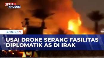 Drone Serang Fasilitas Diplomatik AS di Irak, Kelompok Militan Pro-Iran Mengaku Bertanggungjawab