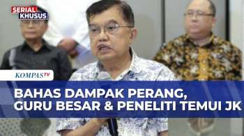 Usai Bertemu Peneliti Bahas Perang, Jusuf Kalla Minta Pemerintah Waspadai Defisit Anggaran Daerah