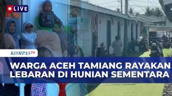 Warga Aceh Tamiang Rayakan Idulfitri di Hunian Sementara Pascabanjir, Tetap Jaga Tradisi Silaturahmi