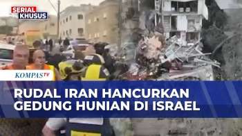 Serangan Rudal Iran Di Israel Utara: Hancurkan Gedung Hunian, 2 Orang Tewas