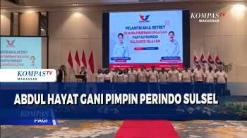 Abdul Hayat Gani Pimpin Perindo Sulsel