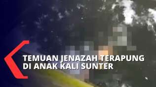petugas-damkar-pulogadung-evakuasi-jenazah-pria-tanpa-identitas-di-aliran-anak-kali-sunter
