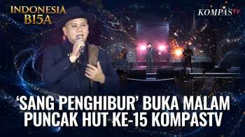‘Sang Penghibur’ Padi Reborn, Buka Malam Puncak HUT ke-15 KompasTV
