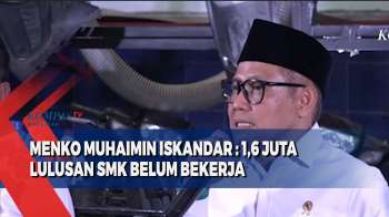 Menko Muhaimin Iskandar : 1,6 Juta Lulusan SMK Belum Bekerja