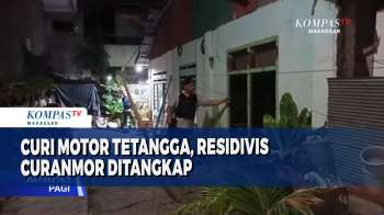 Curi Motor Tetangga, Residivis Curanmor Ditangkap