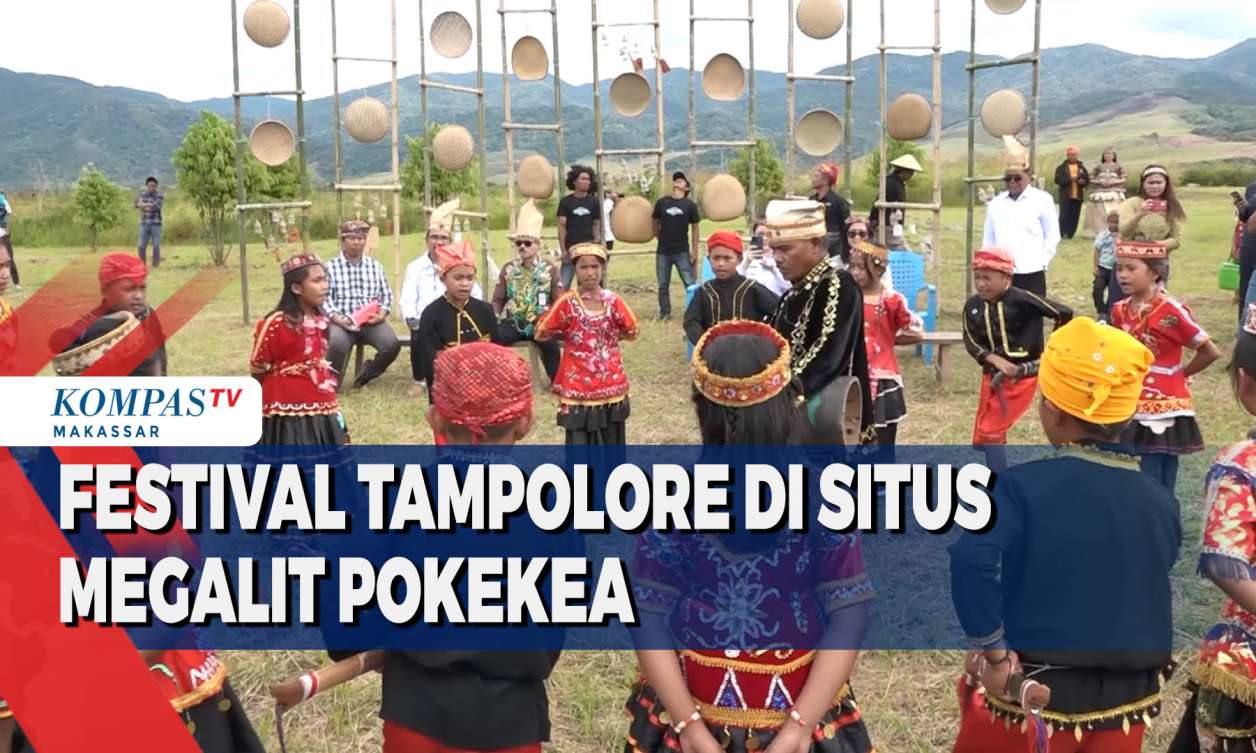 Festival Tampolore Di Situs Megalit Pokekea Kabupaten Poso