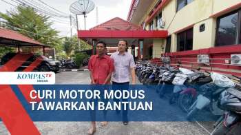 Tiga Pelaku Pencurian Motor Diringkus