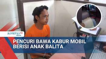 Dramatis, Pencuri Di Kabupaten Serdang Bedagai Curi Mobil Berisi Anak Balita