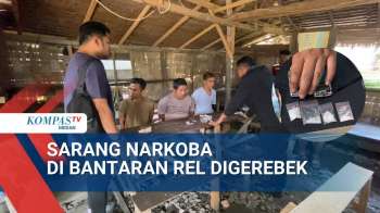 Penjual Narkoba Di Bantaran Rel Kereta Api Ditangkap